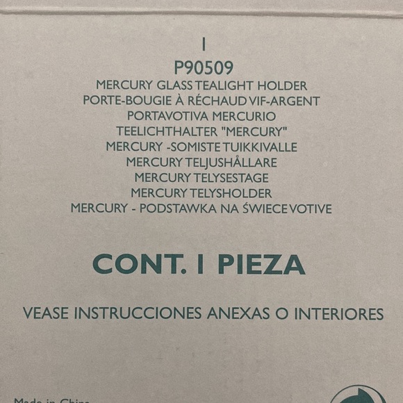 PartyLite Mercury Glass Tealight Holder Set - Picture 8 of 8